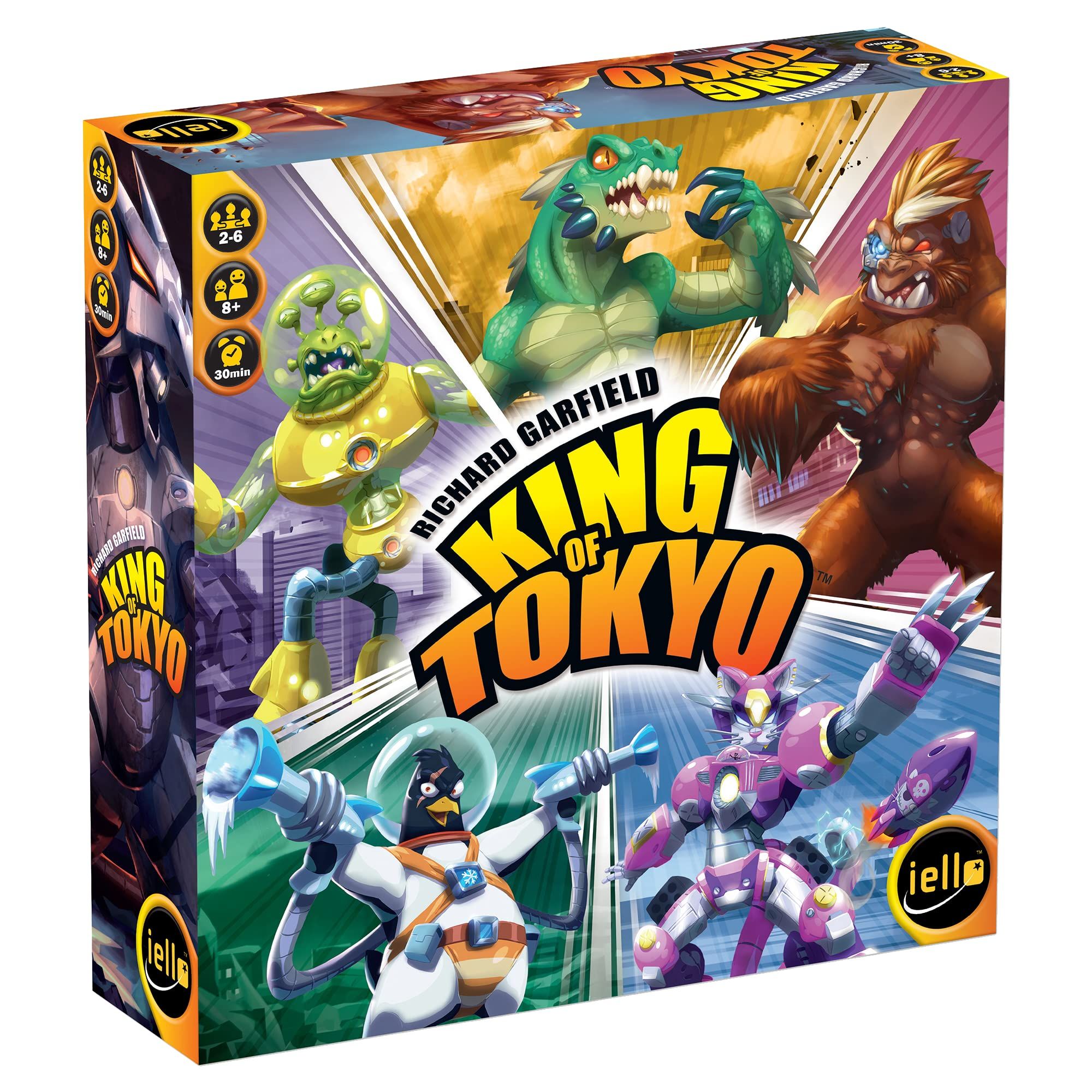 Boîte officielle du jeu de société King of Tokyo.