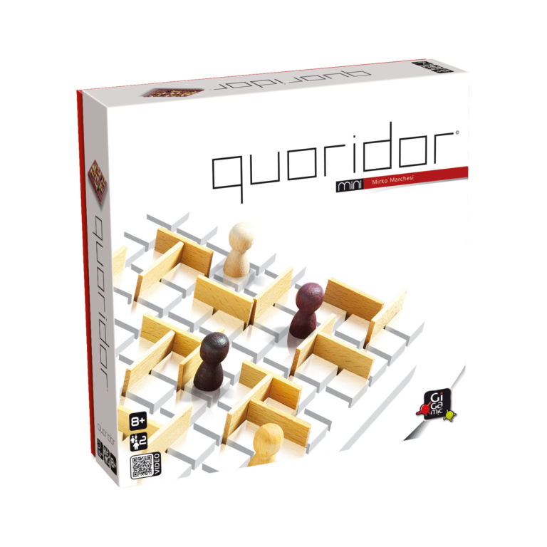 Boite officielle du jeu de societe strategique Quoridor