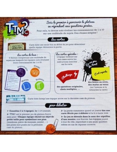 Zoom sur les cartes de questions aux différents niveaux.