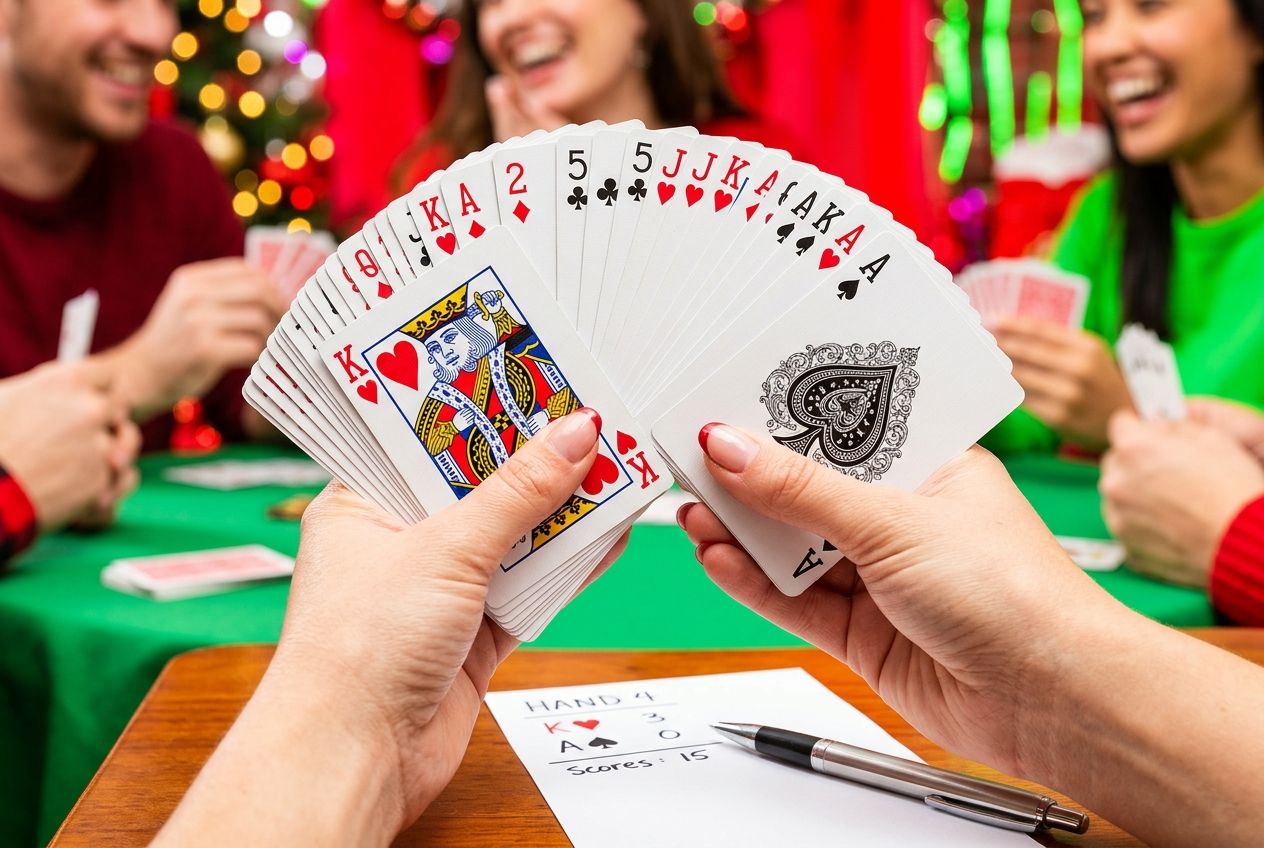 Noël en famille : 12 jeux à faire sans matériel (ou avec un simple jeu de cartes)