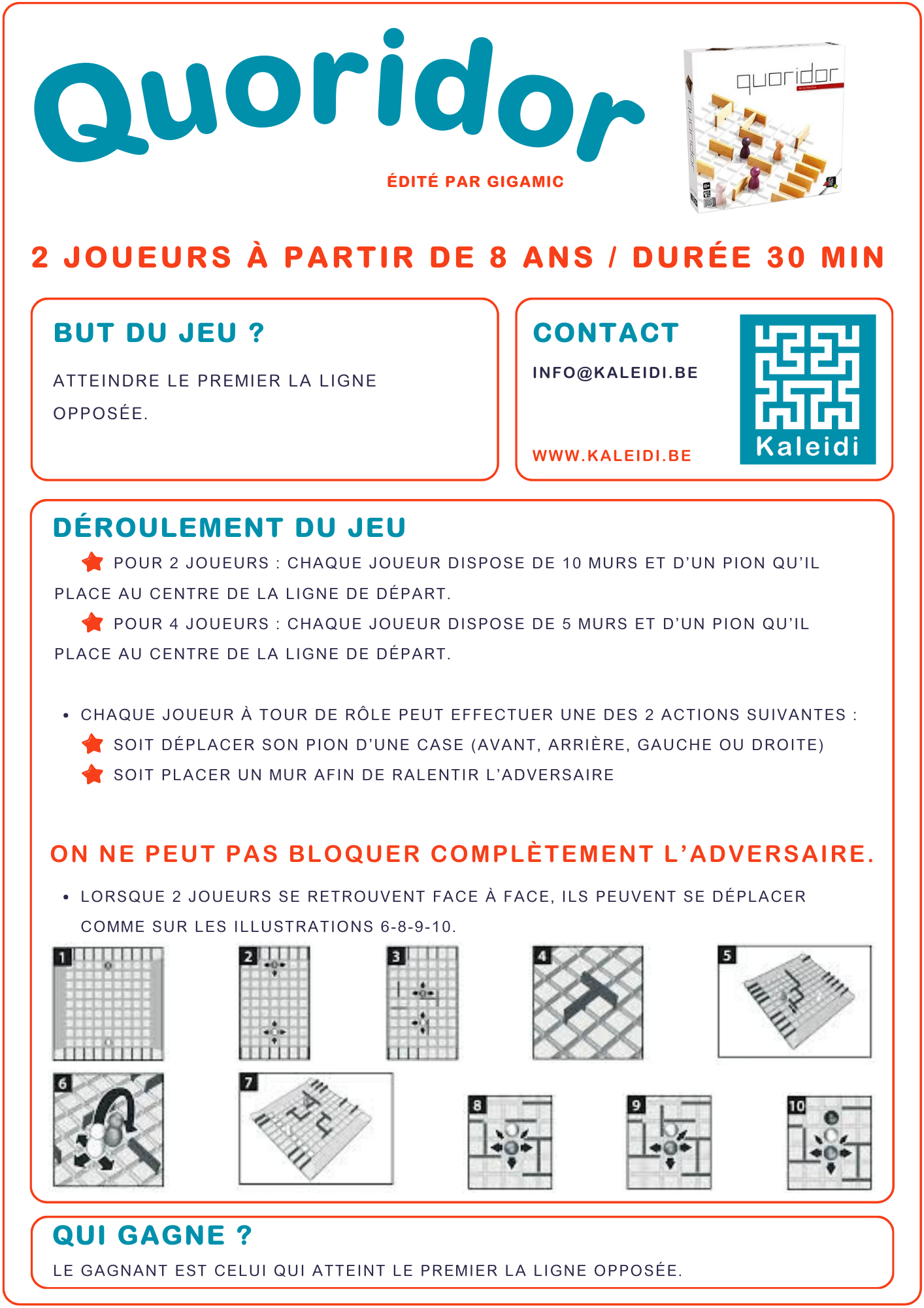 Detail des pions et barrieres en bois du jeu Quoridor