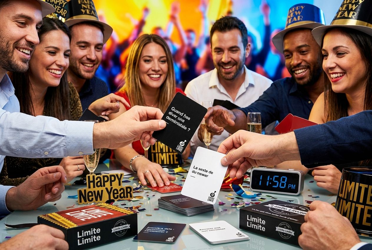 Réveillon du 31 : les meilleurs jeux de société pour une soirée entre adultes
